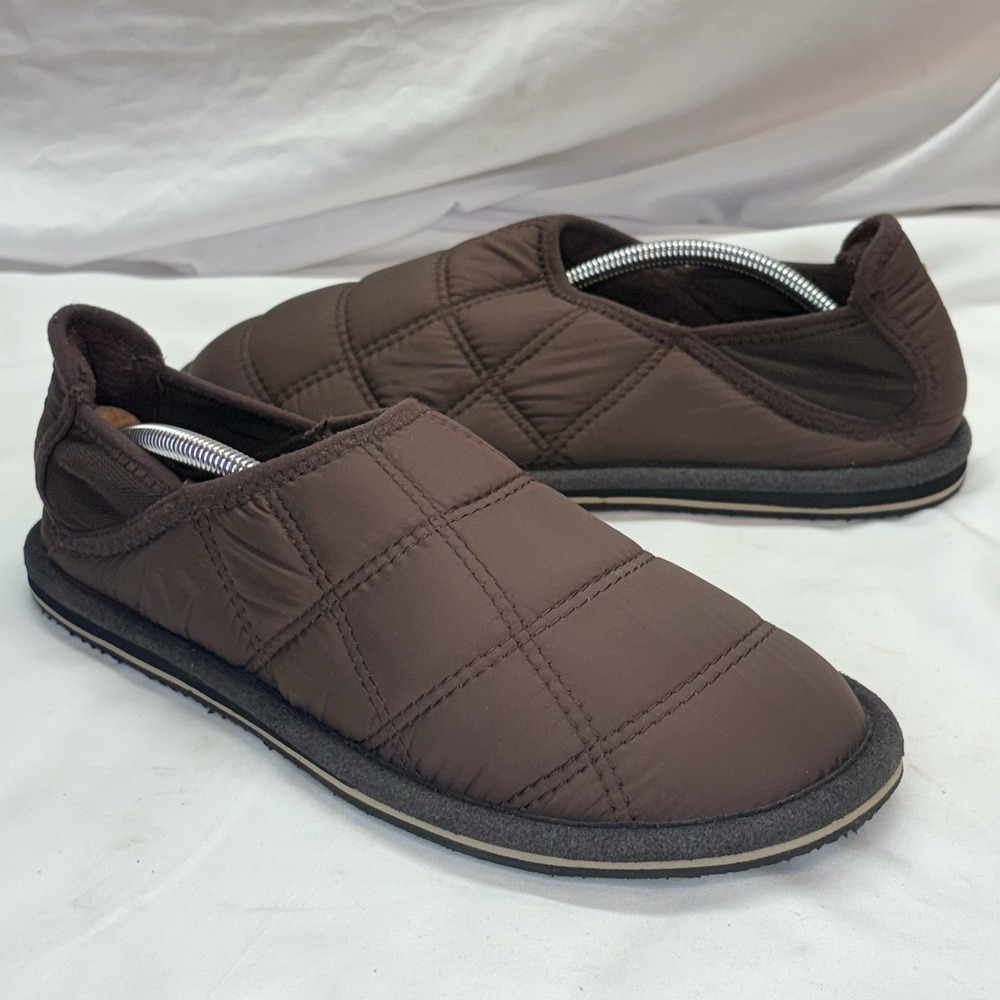 LL Bean Quilted Camp Slipper Women 9 M Waterproof/Insulated House Shoes Mountain